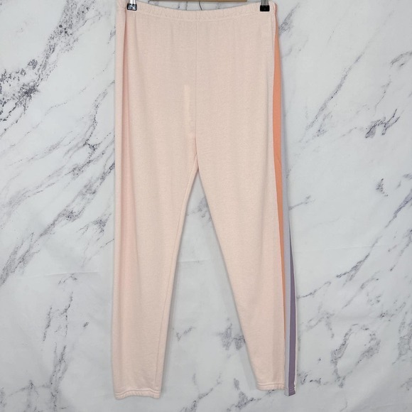 Wildfox | Grapefruit Stripes Knox Pants | Sz L - Picture 8 of 10